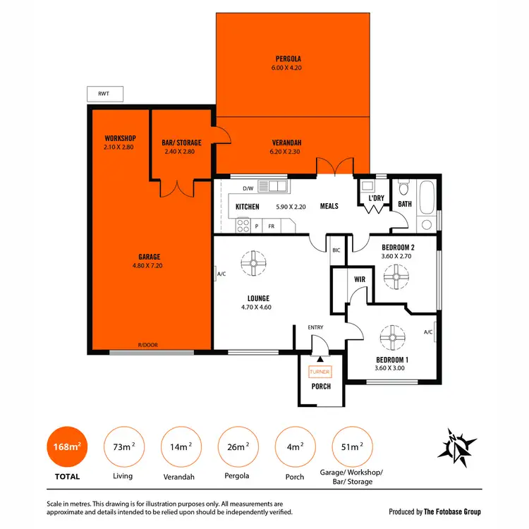Floorplan of Homely house listing, 79 Tait Street, Renown Park SA 5008