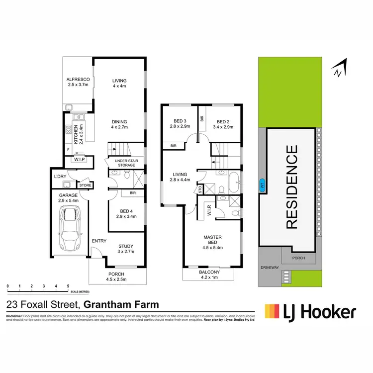 Floorplan of Homely house listing, 23 Foxall Street, Grantham Farm NSW 2765