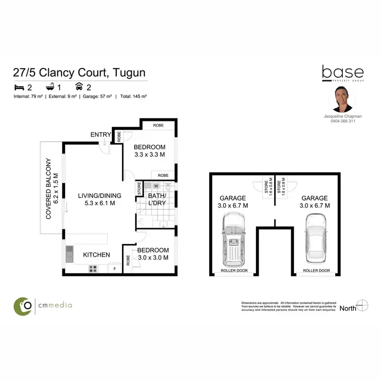 Floorplan of Homely apartment listing, 27/5 Clancy Court, Tugun QLD 4224