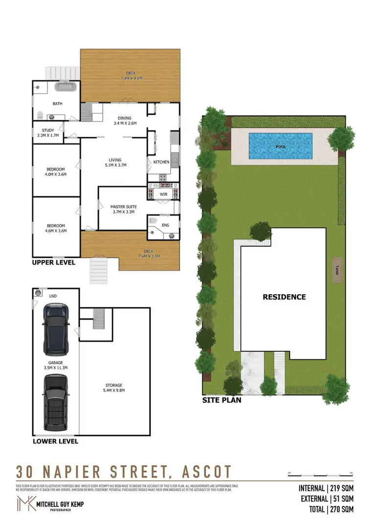 Floorplan of Homely house listing, 30 Napier Street, Ascot QLD 4007