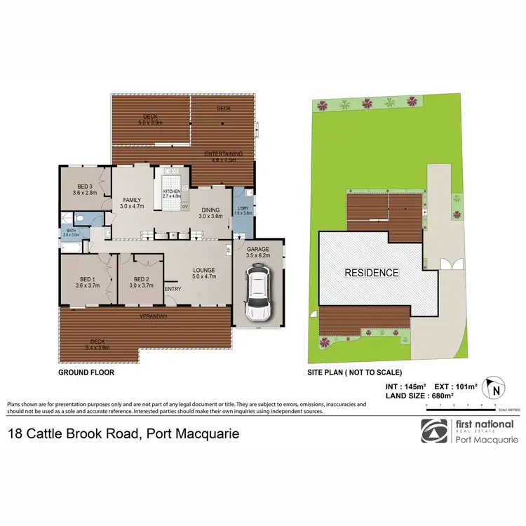 Floorplan of Homely house listing, 18 Cattle Brook Road, Port Macquarie NSW 2444