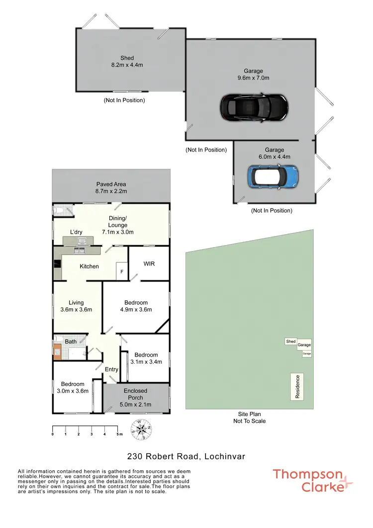 Floorplan of Homely house listing, 230 Robert Road, Lochinvar NSW 2321