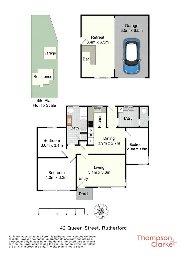 Floorplan of Homely house listing, 42 Queen Street, Rutherford NSW 2320