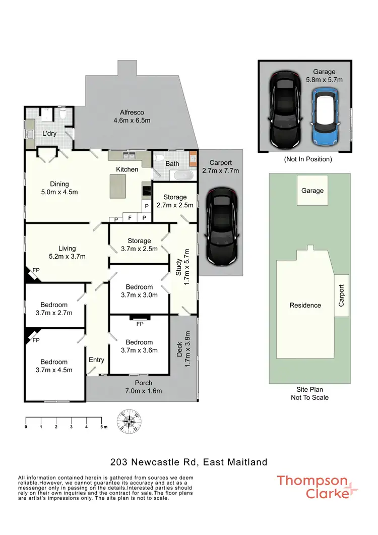 Floorplan of Homely house listing, 203 Newcastle Street, East Maitland NSW 2323