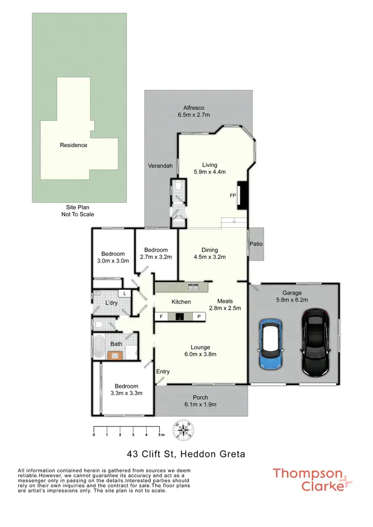Floorplan of Homely house listing, 43 Clift Street, Heddon Greta NSW 2321