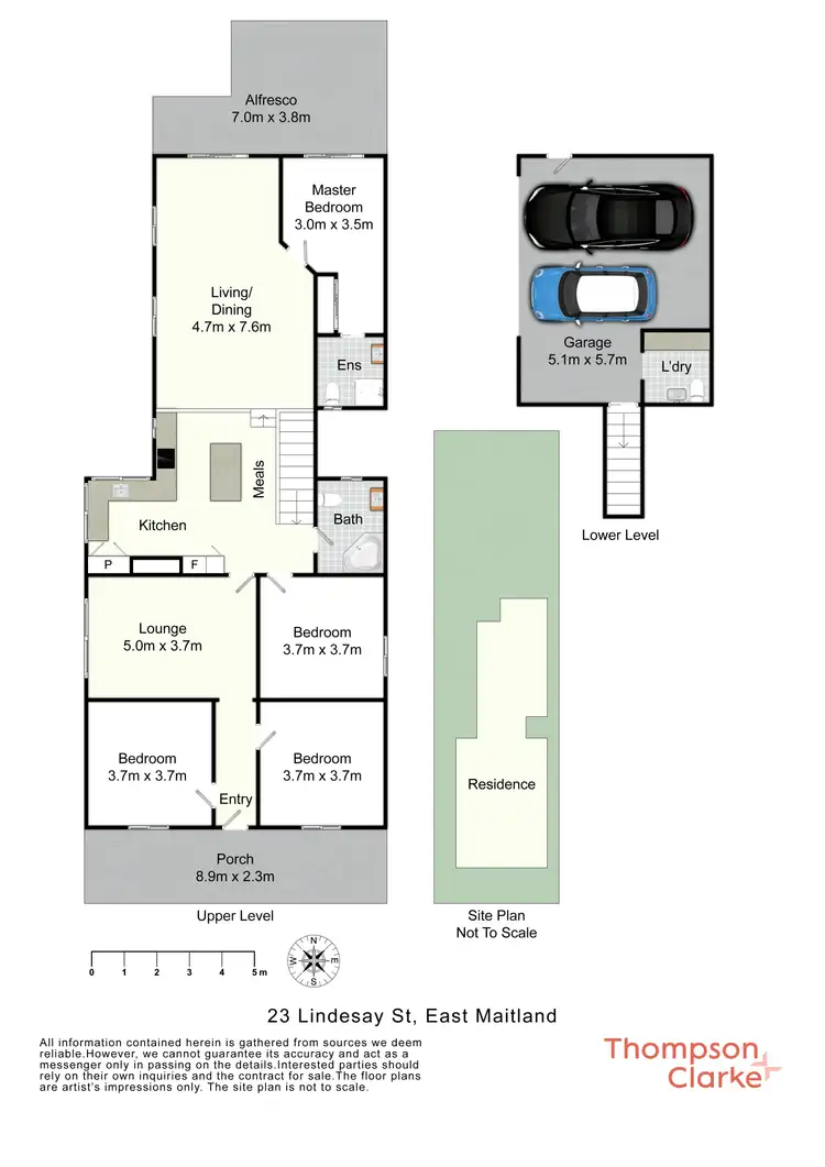 Floorplan of Homely house listing, 23 Lindesay Street, East Maitland NSW 2323