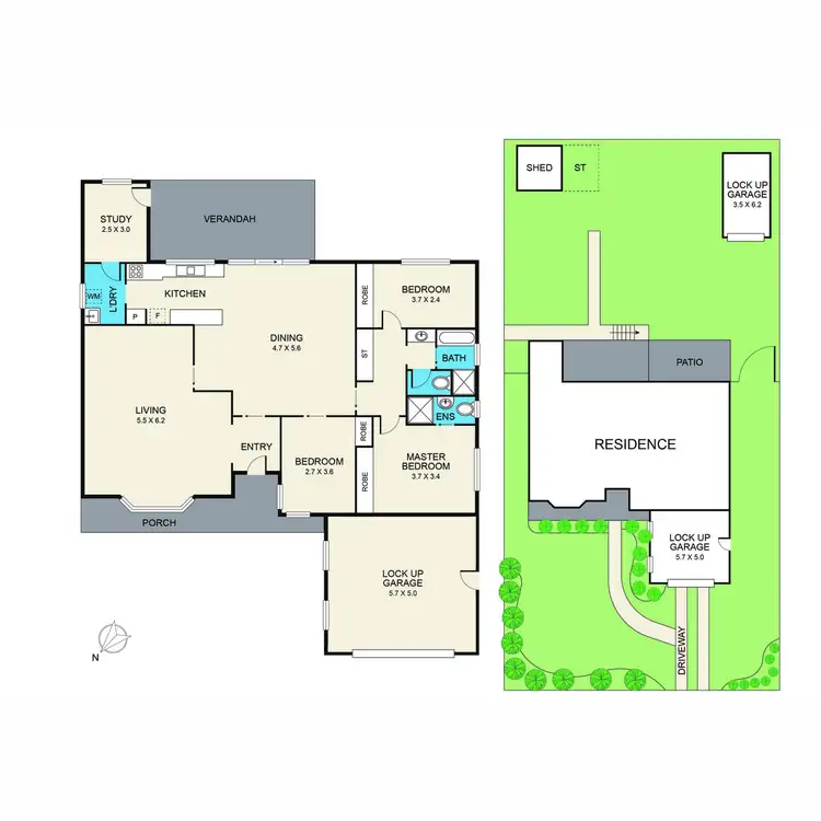 Floorplan of Homely house listing, 35 View Street, Cessnock NSW 2325