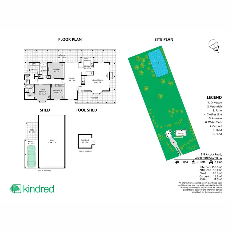 Floorplan of Homely rural property listing, 217 Alcock Road, Caboolture QLD 4510