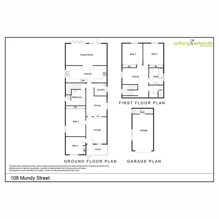 Floorplan of Homely house listing, 108 Mundy Street, Goulburn NSW 2580
