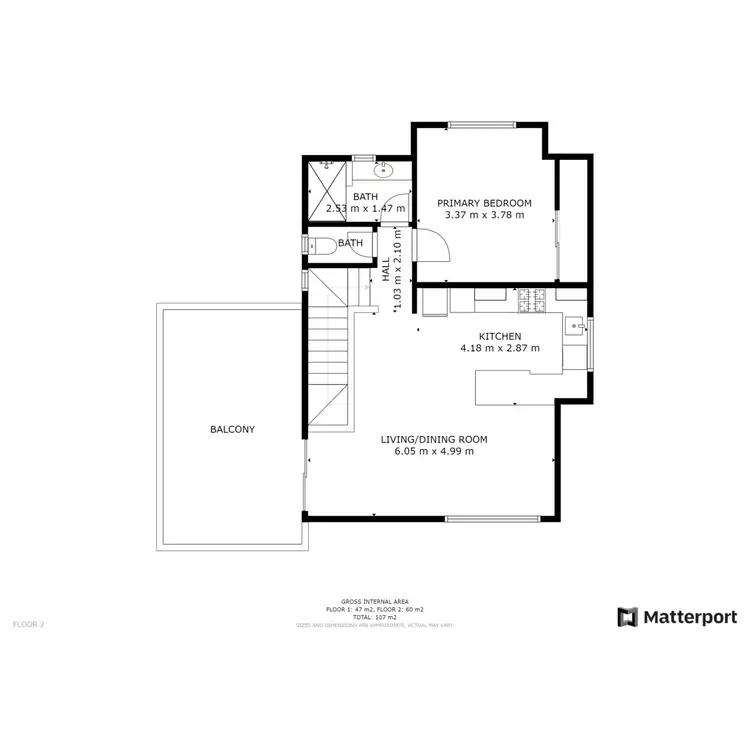 Floorplan of Homely unit listing, 38/11 Elvire Street, Viveash WA 6056