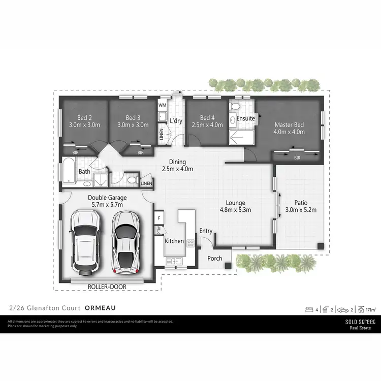 Floorplan of Homely house listing, 2/26 Glenafton Court, Ormeau QLD 4208