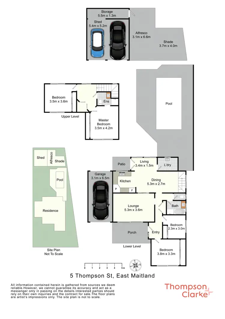 Floorplan of Homely house listing, 5 Thompson Street, East Maitland NSW 2323