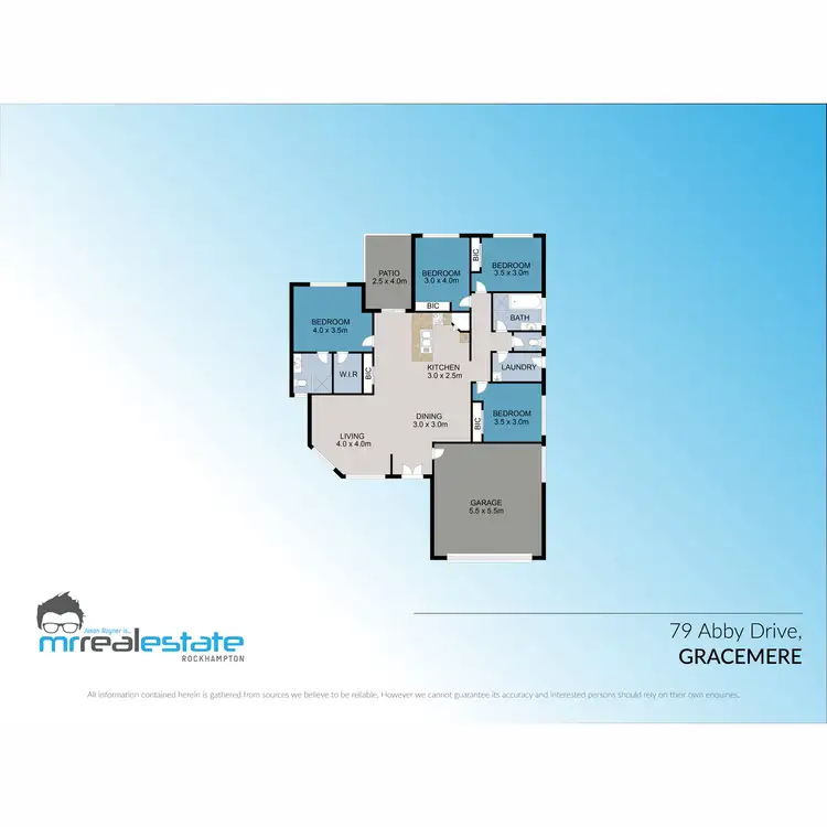 Floorplan of Homely house listing, 79 Abby Drive, Gracemere QLD 4702