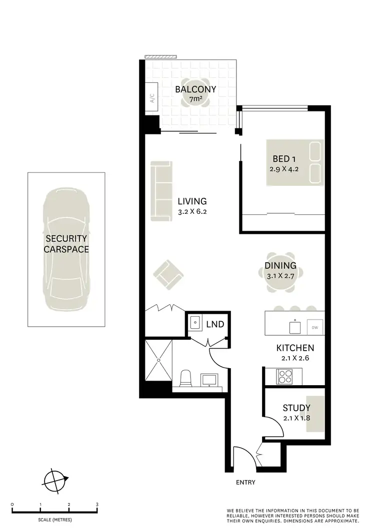 Floorplan of Homely apartment listing, 603G/4 Devlin Street, Ryde NSW 2112