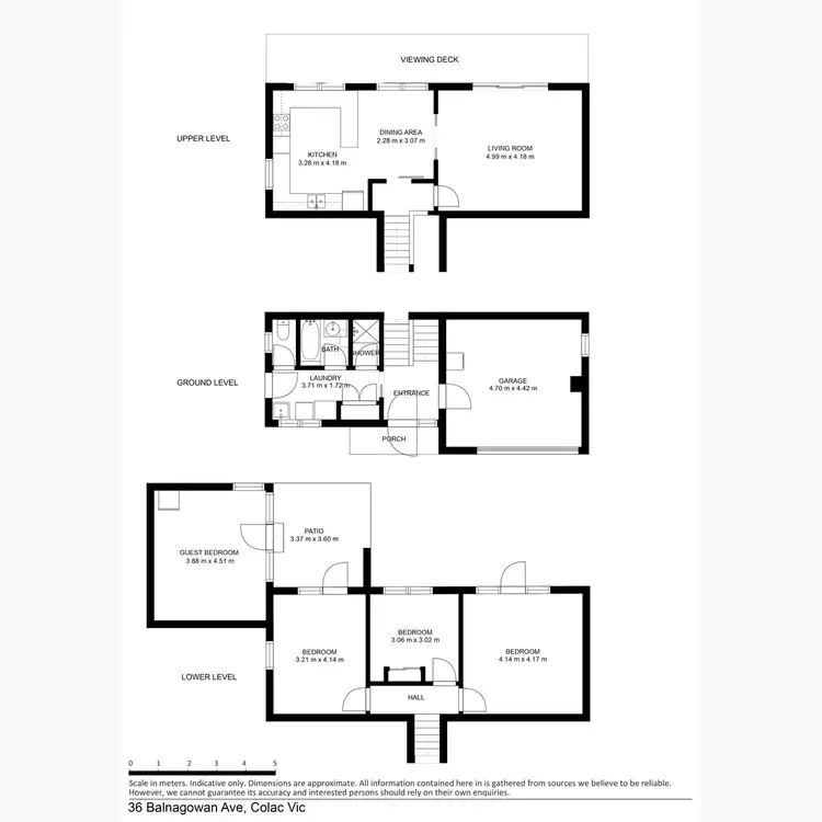Floorplan of Homely house listing, 36 Balnagowan Avenue, Colac VIC 3250