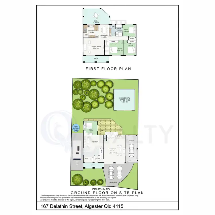 Floorplan of Homely house listing, 167 Delathin Road, Algester QLD 4115