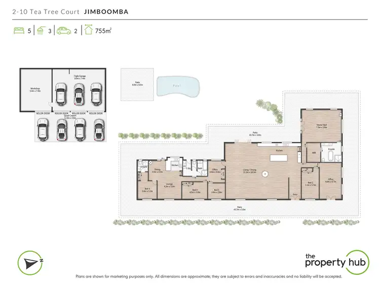 Floorplan of Homely house listing, 2-10 Tea Tree Court, Jimboomba QLD 4280