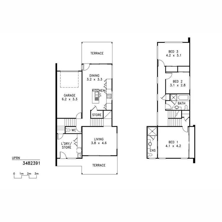 Floorplan of Homely townhouse listing, Address available on request