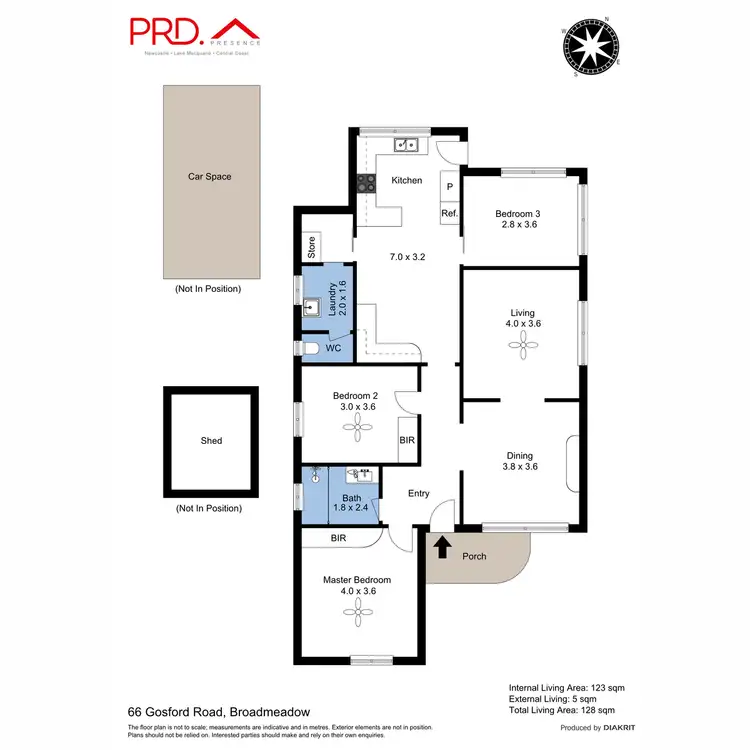 Floorplan of Homely house listing, 66 Gosford Road, Broadmeadow NSW 2292
