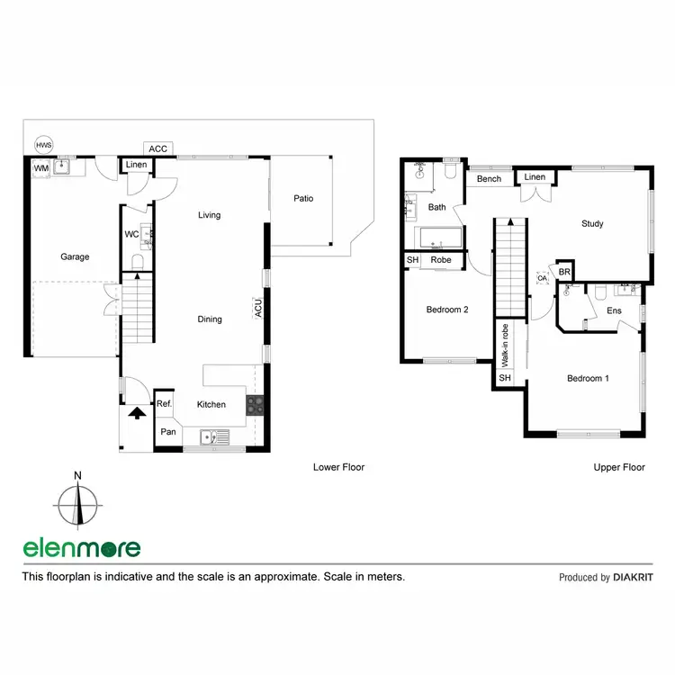 Floorplan of Homely unit listing, 6/436 Hume Street, Middle Ridge QLD 4350