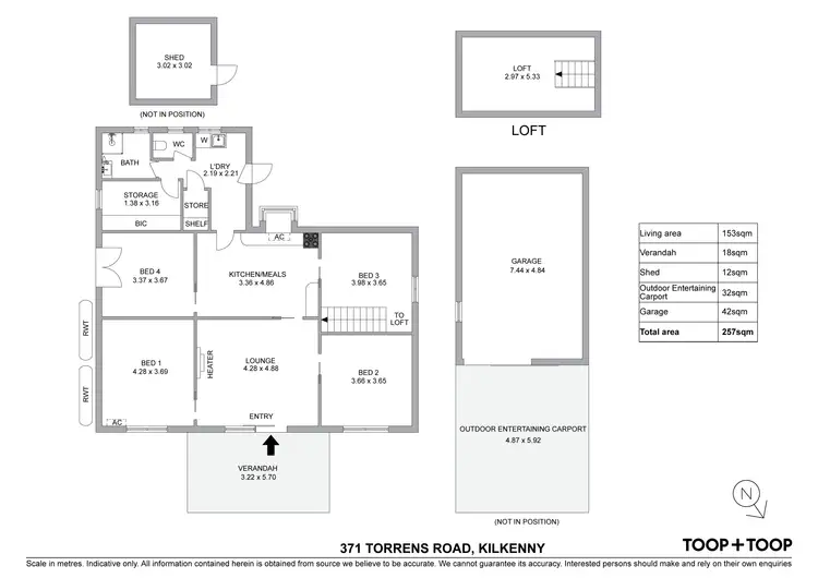 Floorplan of Homely house listing, 371 Torrens Road, Kilkenny SA 5009