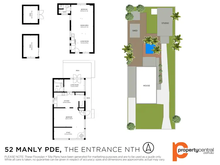 Floorplan of Homely house listing, 52 Manly Parade, The Entrance North NSW 2261