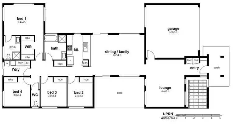 Floorplan of Homely house listing, Address available on request