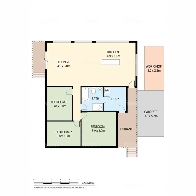Floorplan of Homely house listing, 6 Fig Tree Lane, Chatsworth NSW 2469
