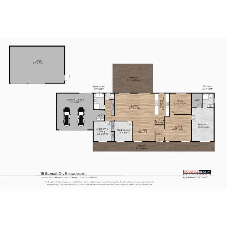 Floorplan of Homely house listing, 15 - 17 Sunset Drive, Beaudesert QLD 4285