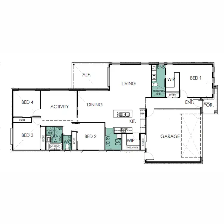 Floorplan of Homely house listing, 18 Finlayson Street, Spring Mountain QLD 4300