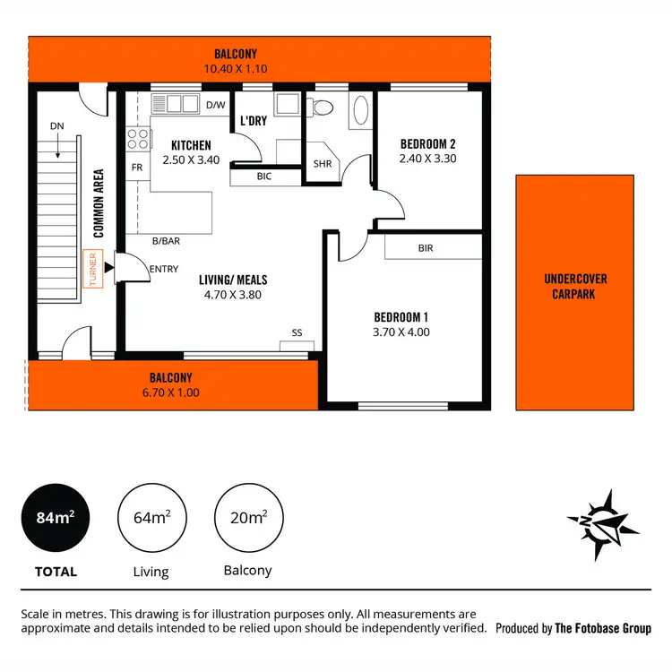 Floorplan of Homely unit listing, 6/26 Ashbrook Avenue, Payneham SA 5070