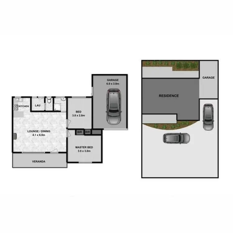Floorplan of Homely unit listing, 2/38 Florence Avenue, Capel Sound VIC 3940