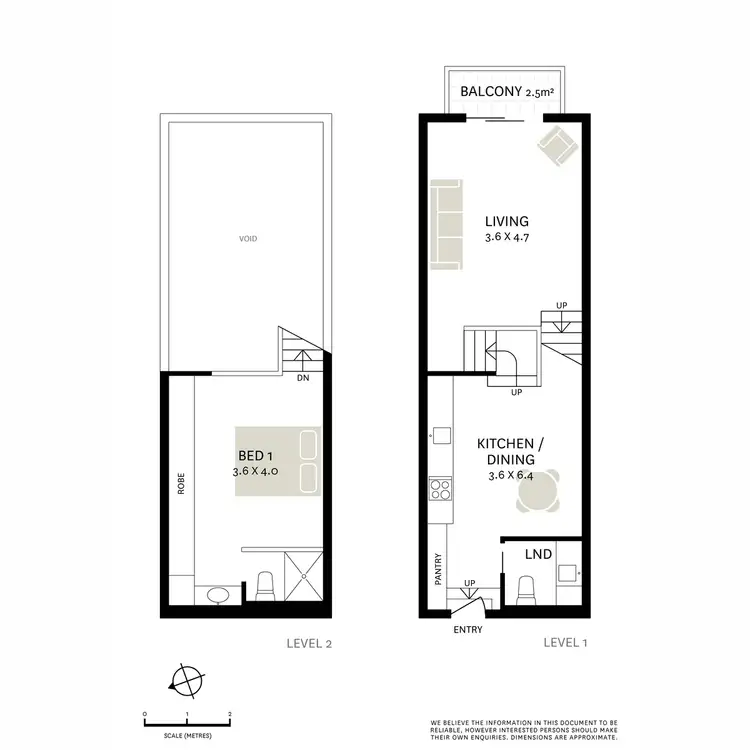 Floorplan of Homely apartment listing, 2/1-19 Regent Street, Redfern NSW 2016