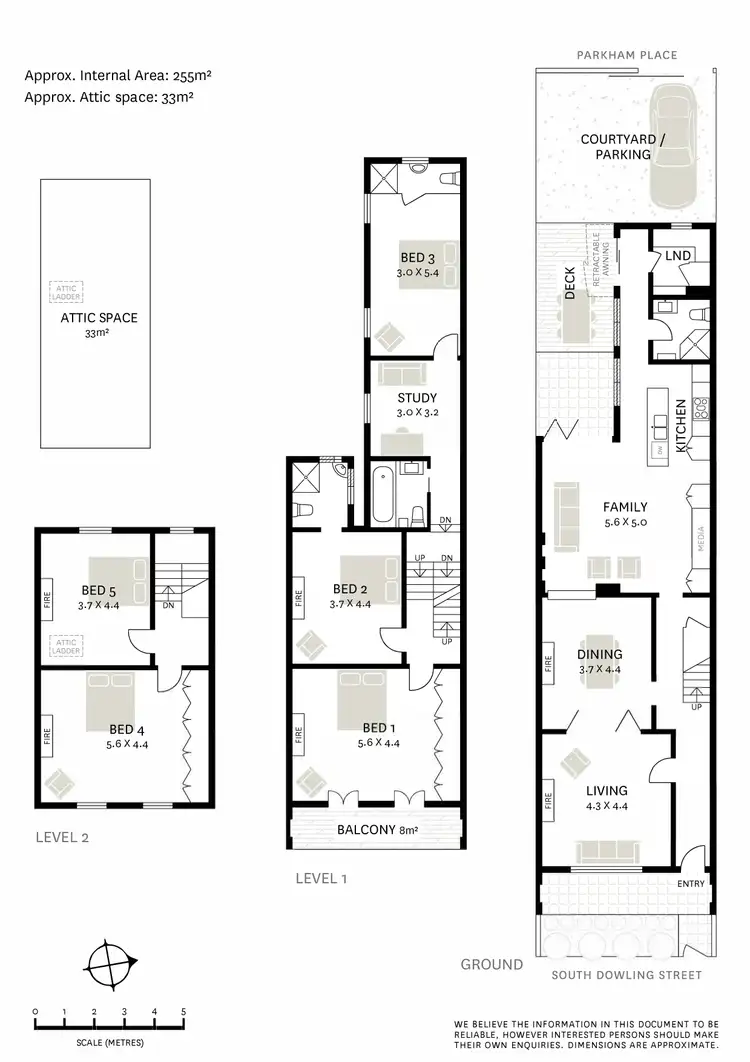 Floorplan of Homely terrace listing, 641 South Dowling Street, Surry Hills NSW 2010