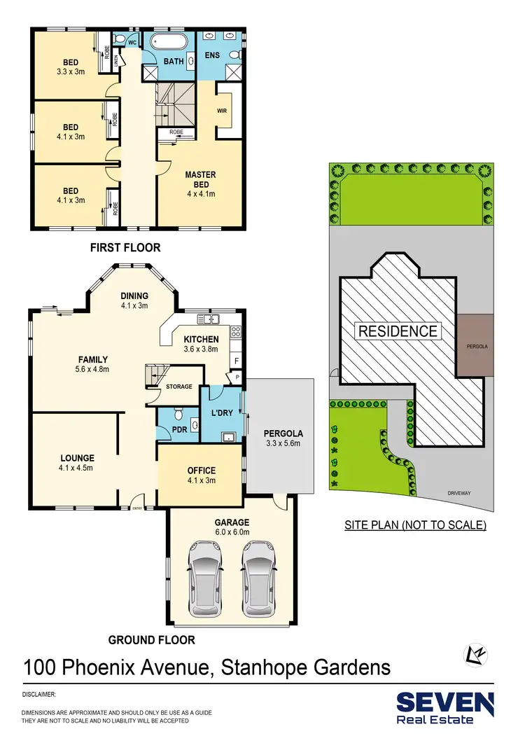 Floorplan of Homely house listing, 100 Phoenix Avenue, Stanhope Gardens NSW 2768