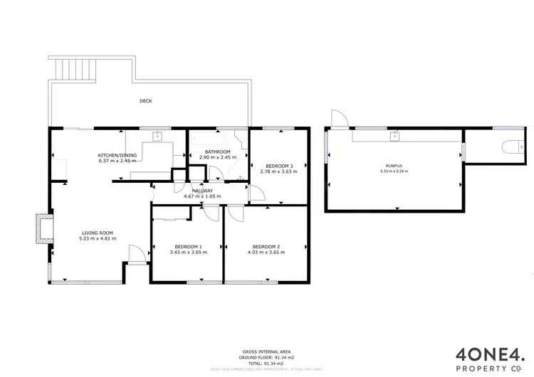 Floorplan of Homely house listing, 6 Mason Street, Claremont TAS 7011