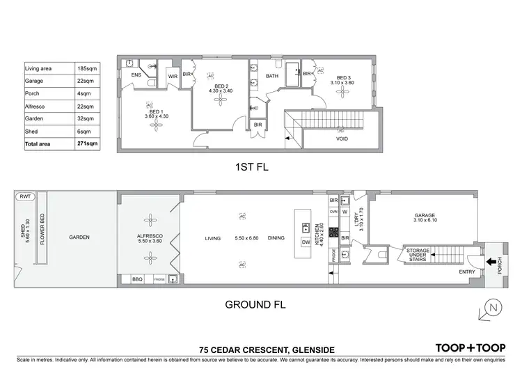 Floorplan of Homely house listing, 75 Cedar Crescent, Glenside SA 5065