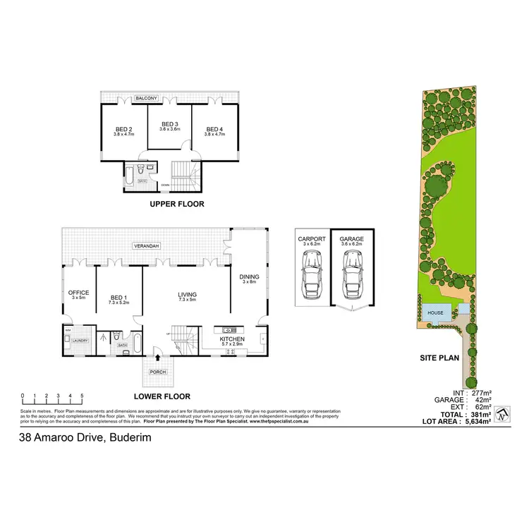 Floorplan of Homely house listing, 38 Amaroo Drive, Buderim QLD 4556
