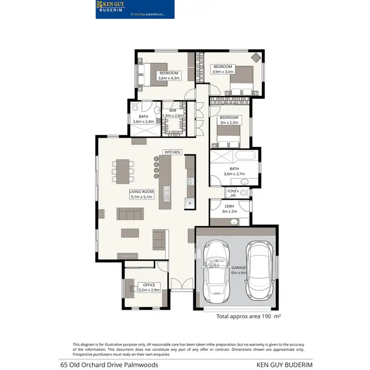 Floorplan of Homely house listing, 64 Old Orchard Drive, Palmwoods QLD 4555