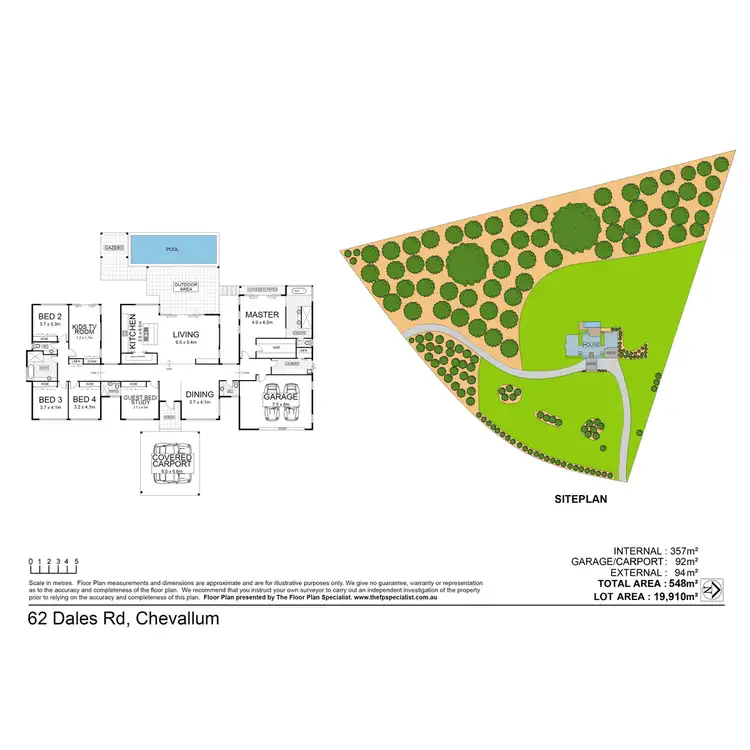 Floorplan of Homely house listing, 62 Dales Road, Chevallum QLD 4555