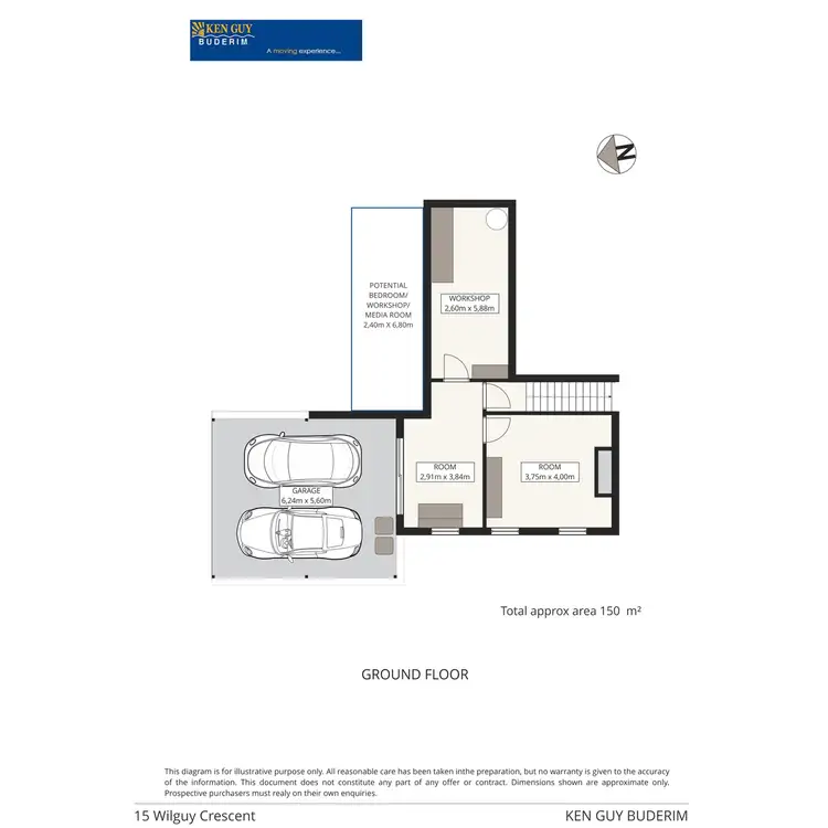 Floorplan of Homely house listing, 15 Wilguy Crescent, Buderim QLD 4556