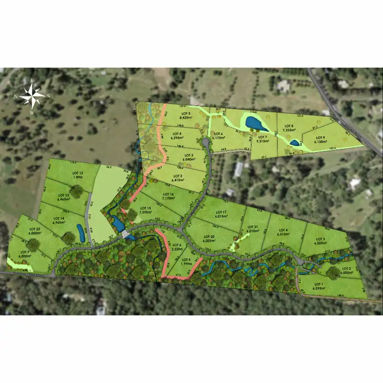 Floorplan of Homely land listing, Lot 17 Macadamia Rise Platypus Creek, Dulong QLD 4560