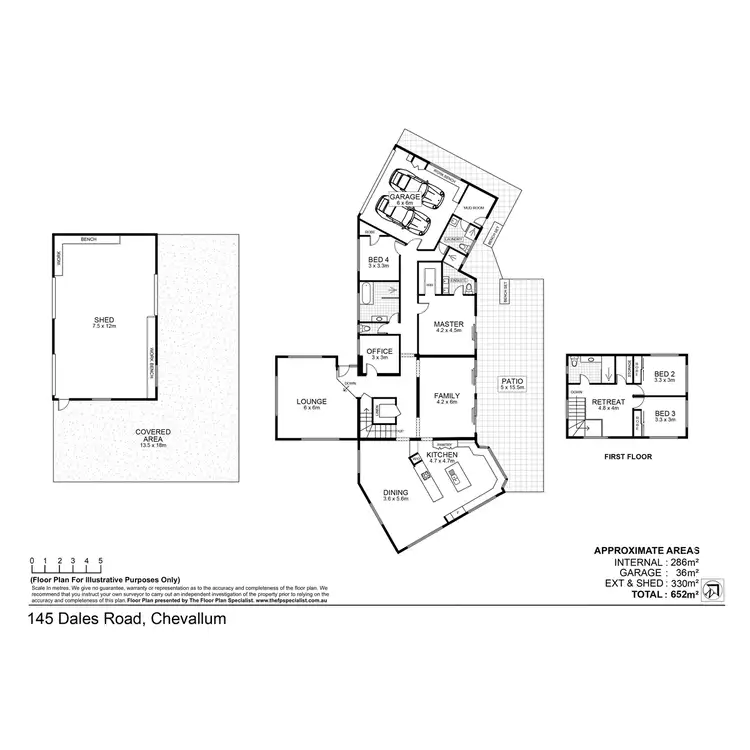 Floorplan of Homely house listing, 145-163 Dales Road, Chevallum QLD 4555