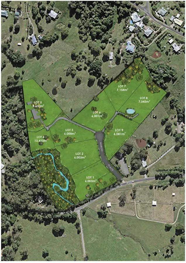 Floorplan of Homely land listing, 198 Dulong Road, Dulong QLD 4560