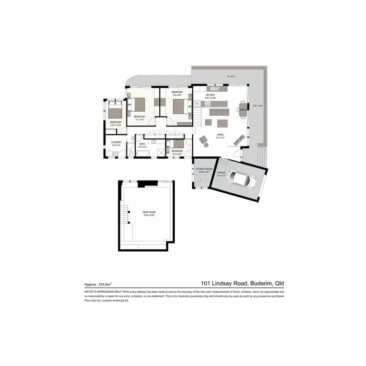Floorplan of Homely house listing, 101 Lindsay Road, Buderim QLD 4556