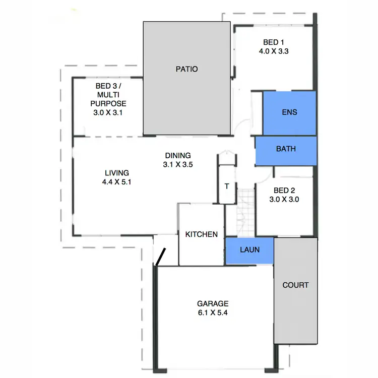 Floorplan of Homely unit listing, 18/15 Rainforest Sanctuary Drive, Buderim QLD 4556