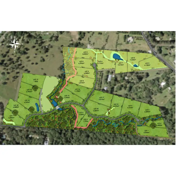 Floorplan of Homely land listing, Lot 20 Platypus Creek Road, Dulong QLD 4560