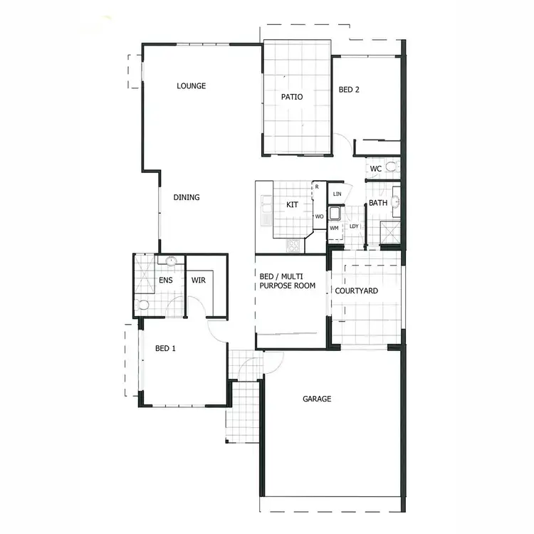 Floorplan of Homely unit listing, 7/15 Rainforest Sanctuary Drive, Buderim QLD 4556