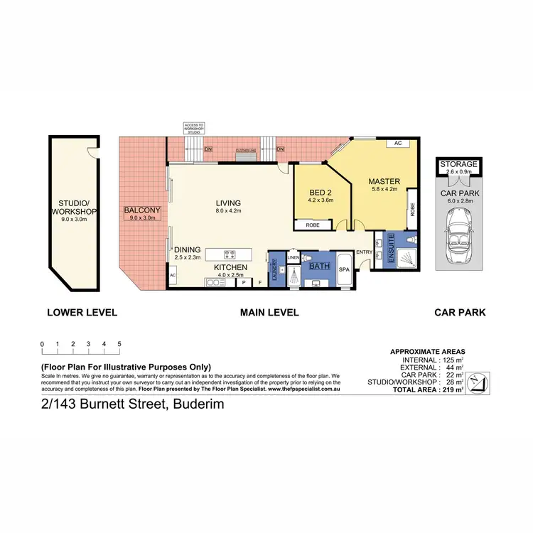 Floorplan of Homely unit listing, 2/143 Burnett Street, Buderim QLD 4556