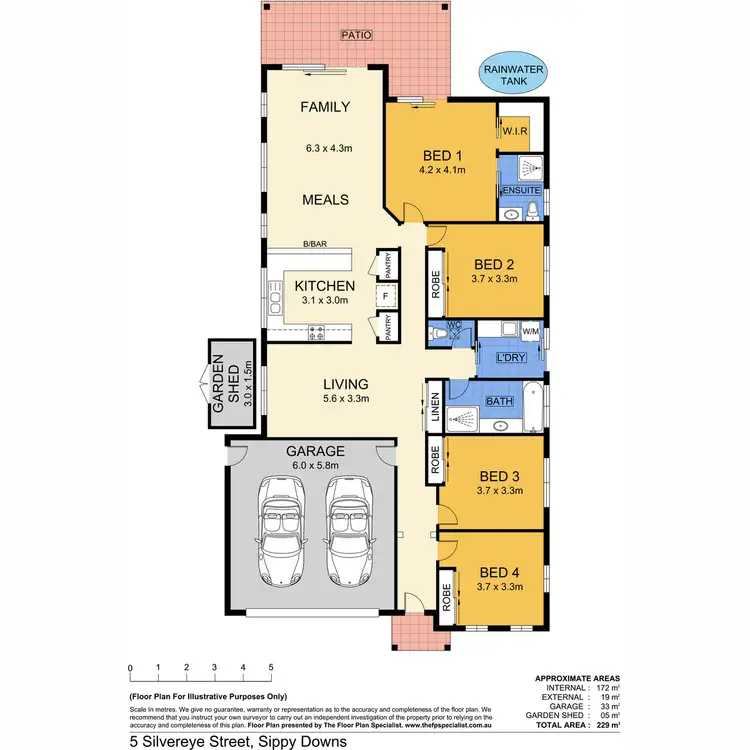 Floorplan of Homely house listing, 5 Silvereye Street, Sippy Downs QLD 4556
